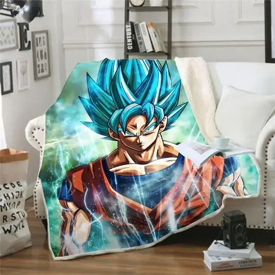 Coperta Super Saiyan Blue