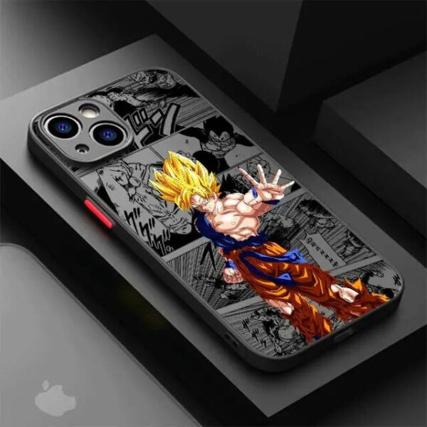 Custodia iPhone Antiurto Goku Super Saiyan