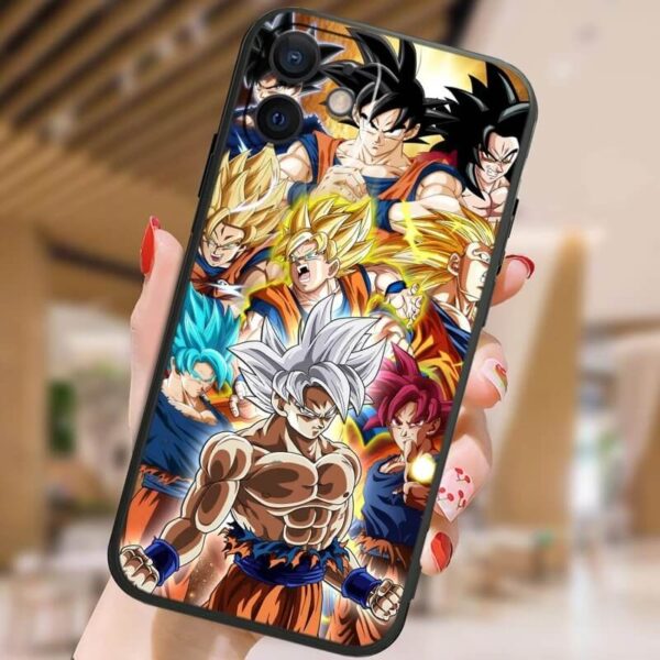 Custodia iPhone Goku Trasformazione