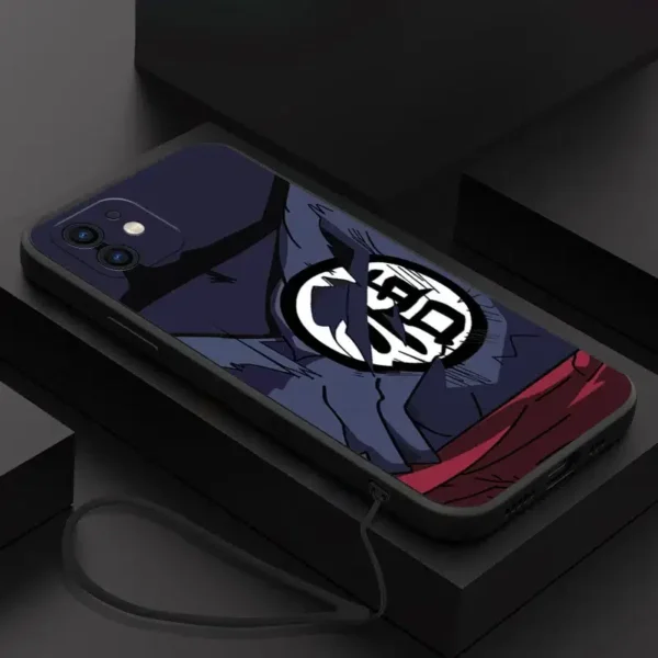 Custodia iPhone Silicone Black Goku