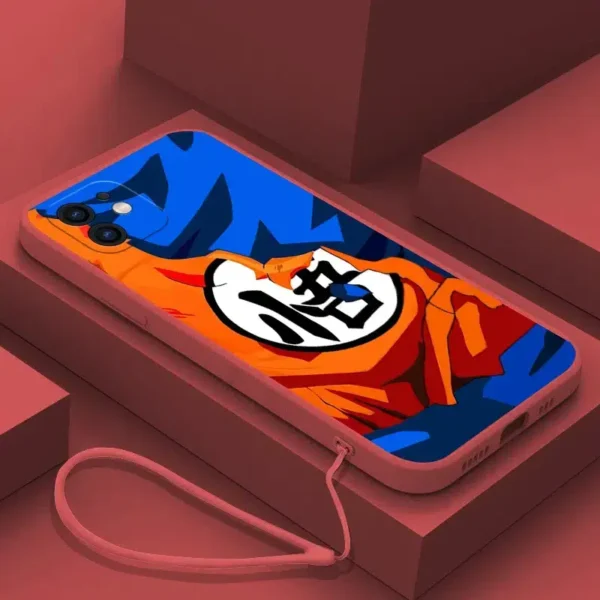 Custodia iPhone Silicone Dragon Ball