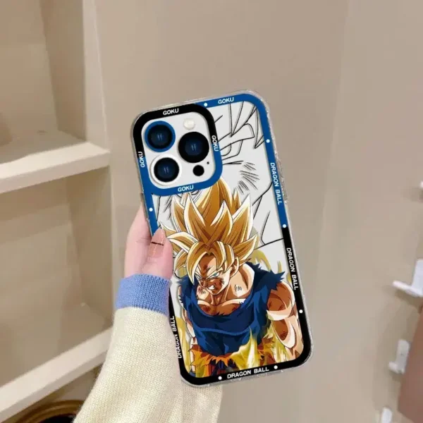 Custodia iPhone Silicone Goku