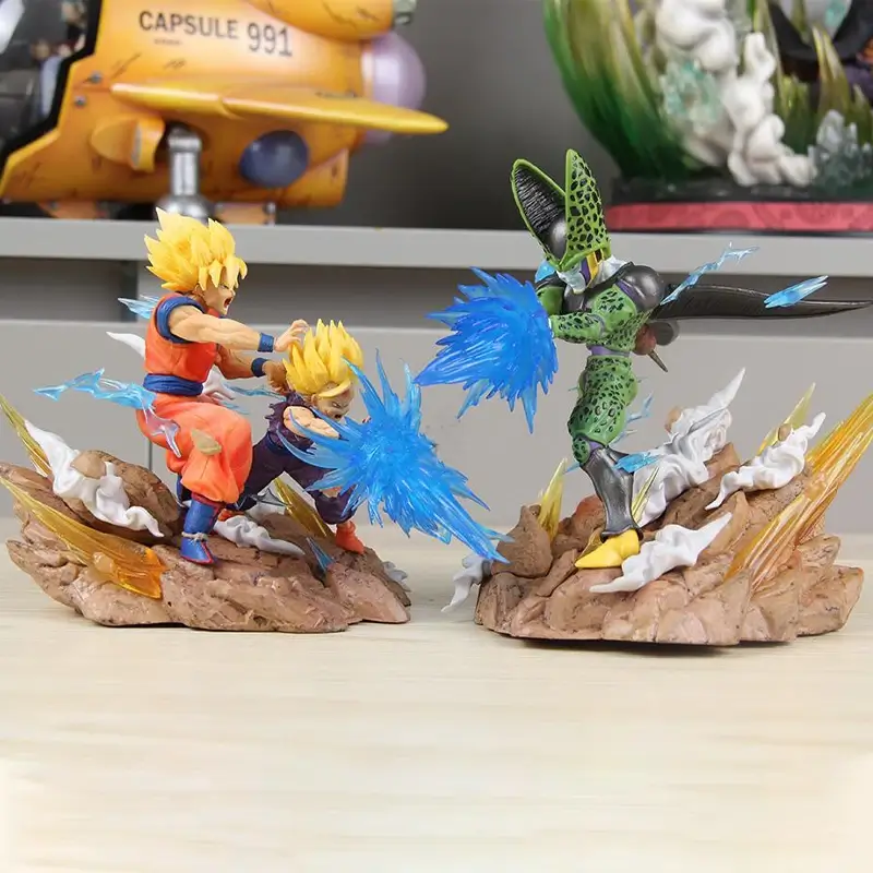 Figura Cell Gohan Goku Figura Cell Gohan Goku