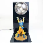 Figura di Goku che fa la Genkidama
