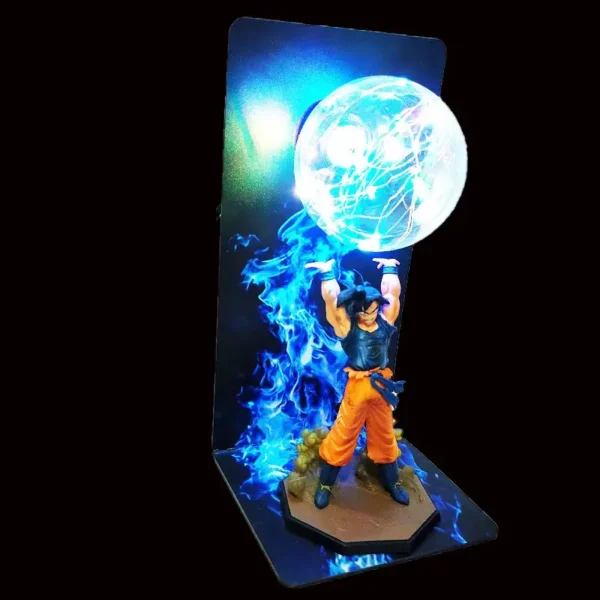 Figura di Goku che fa la Genkidama