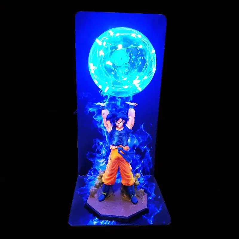 Figura di Goku che fa la Genkidama Figura di Goku che fa la Genkidama