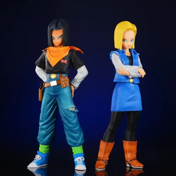 Figura Dragon Ball C-17 e C-18