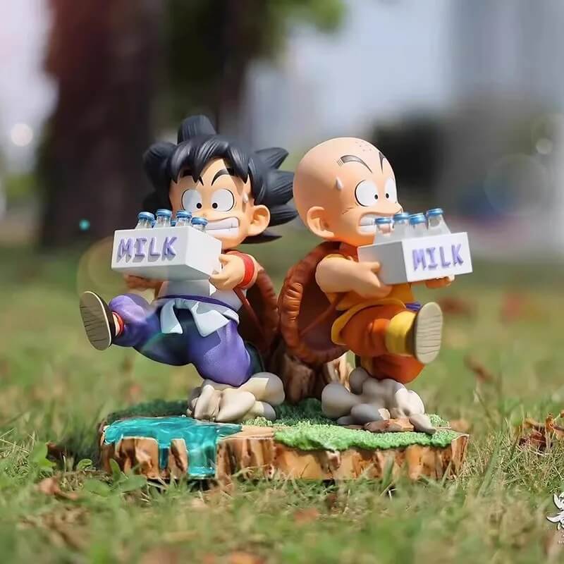 Figura Goku e Crilin Figura Goku e Crilin