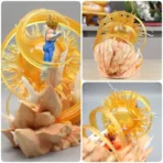 Figura Majin Vegeta e Goku