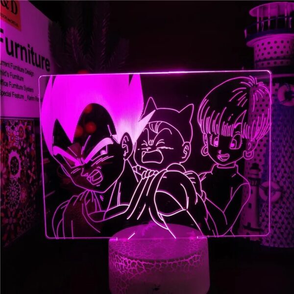 Lampada Vegeta Bulma Trunks