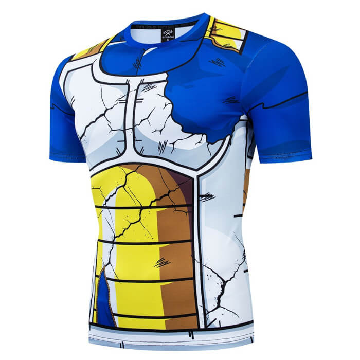 Maglietta Vegeta Combattimento Maglietta Vegeta Combattimento