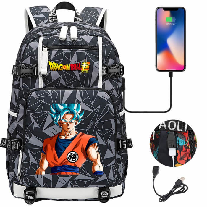 Zaino Silver Goku
